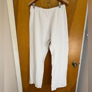 Love J White Sportwear Pants XL